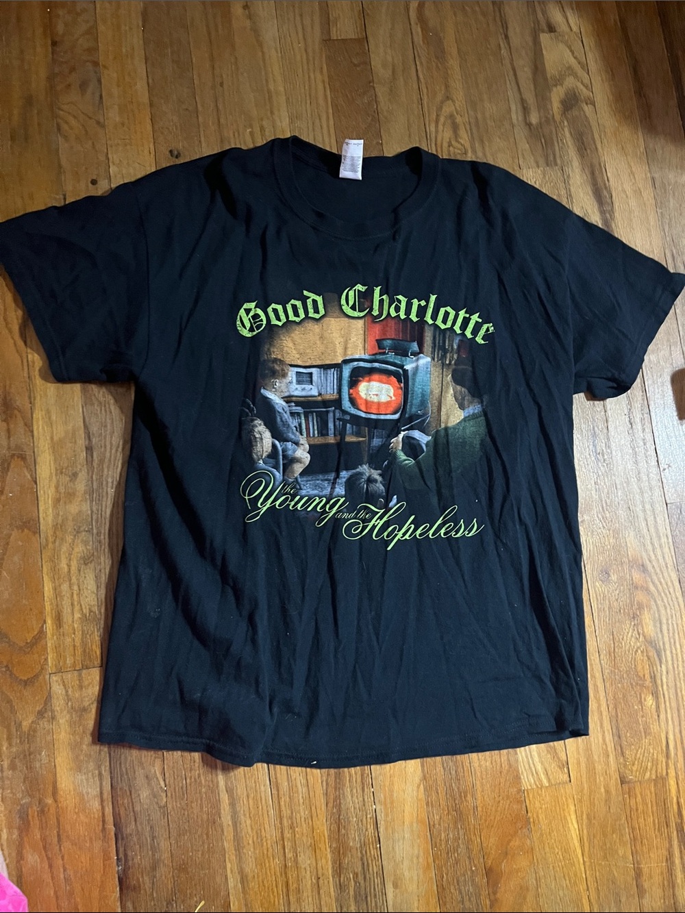 Good Charlotte the young and the hopeless reprint tee